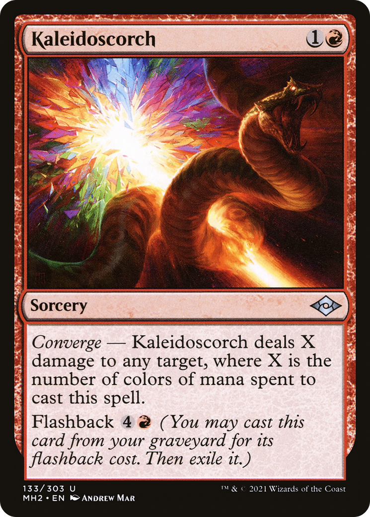 Image of Kaleidoscorch (MH2-133) - Modern Horizons 2 Foil