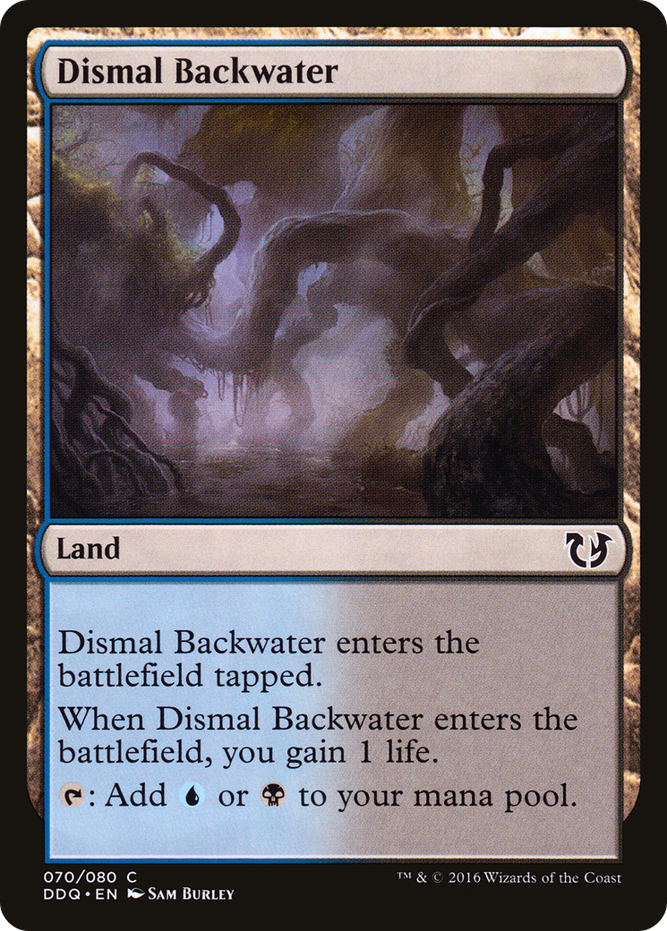 Image of Dismal Backwater (DDQ-070) - Duel Decks: Blessed vs. Cursed