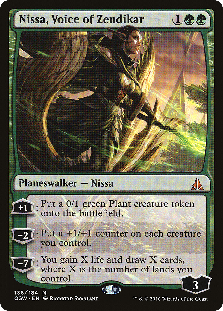 Image of Nissa, Voice of Zendikar (OGW-138) - Oath of the Gatewatch