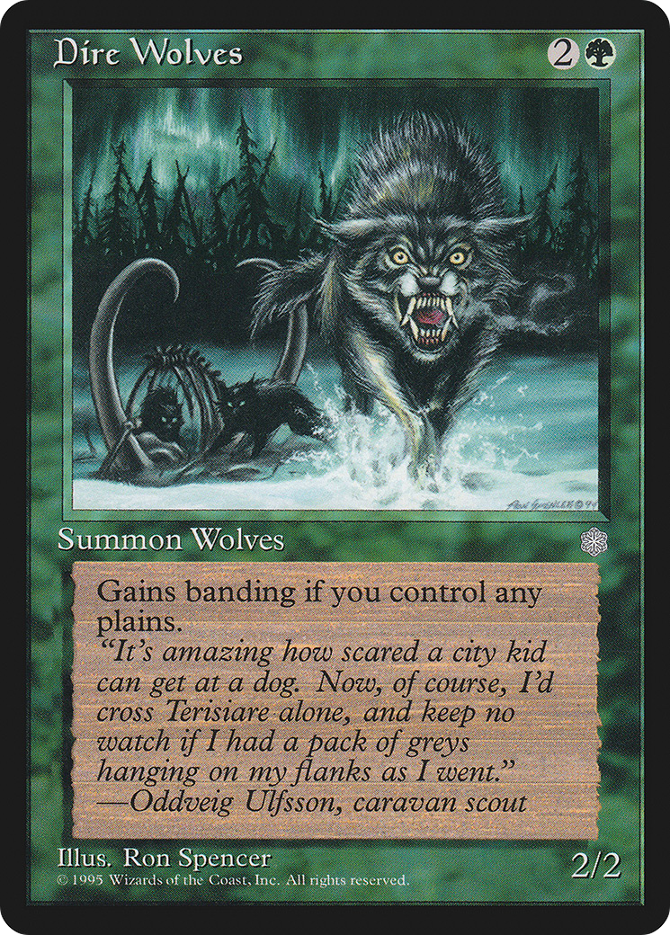 Image of Dire Wolves (ICE-) - Ice Age