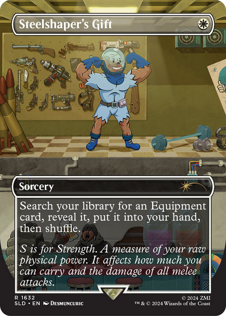 Image of Steelshaper's Gift (SLD-1632) - Secret Lair Drop (Borderless)