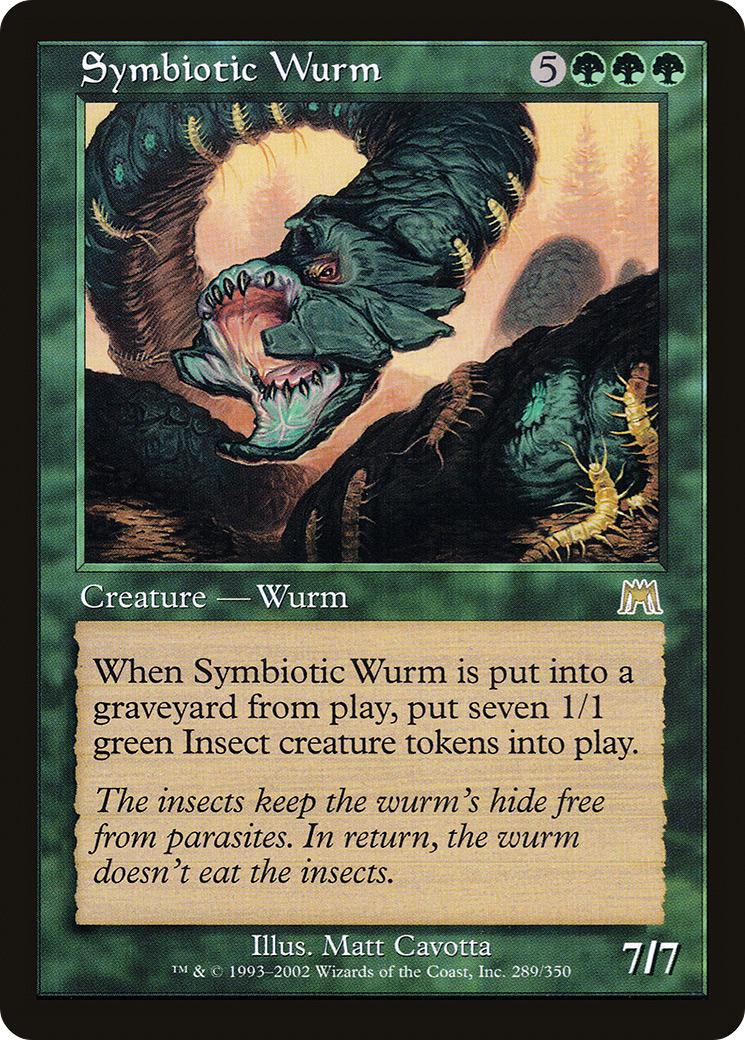Image of Symbiotic Wurm (ONS-289) - Onslaught