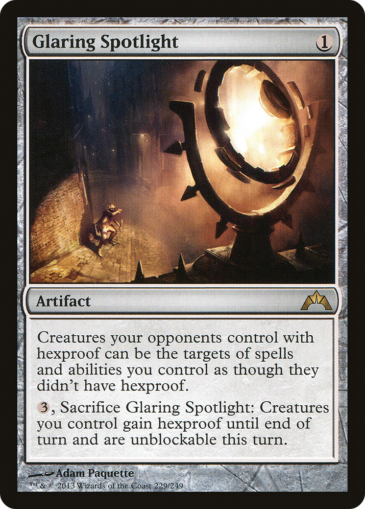 Image of Glaring Spotlight (GTC-229) - Gatecrash Foil