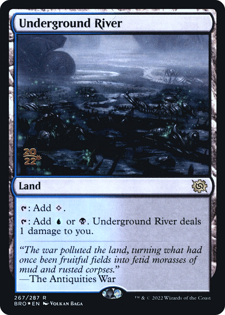 Image of Underground River (PRE-267) - The Brothers' War Promos Foil