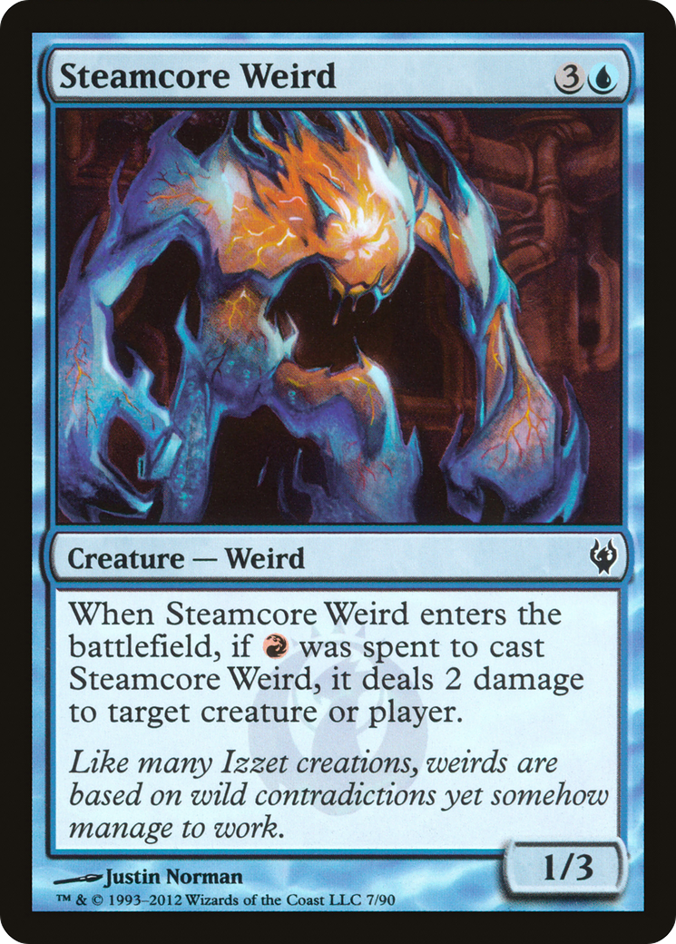 Image of Steamcore Weird (DDJ-007) - Duel Decks: Izzet vs. Golgari