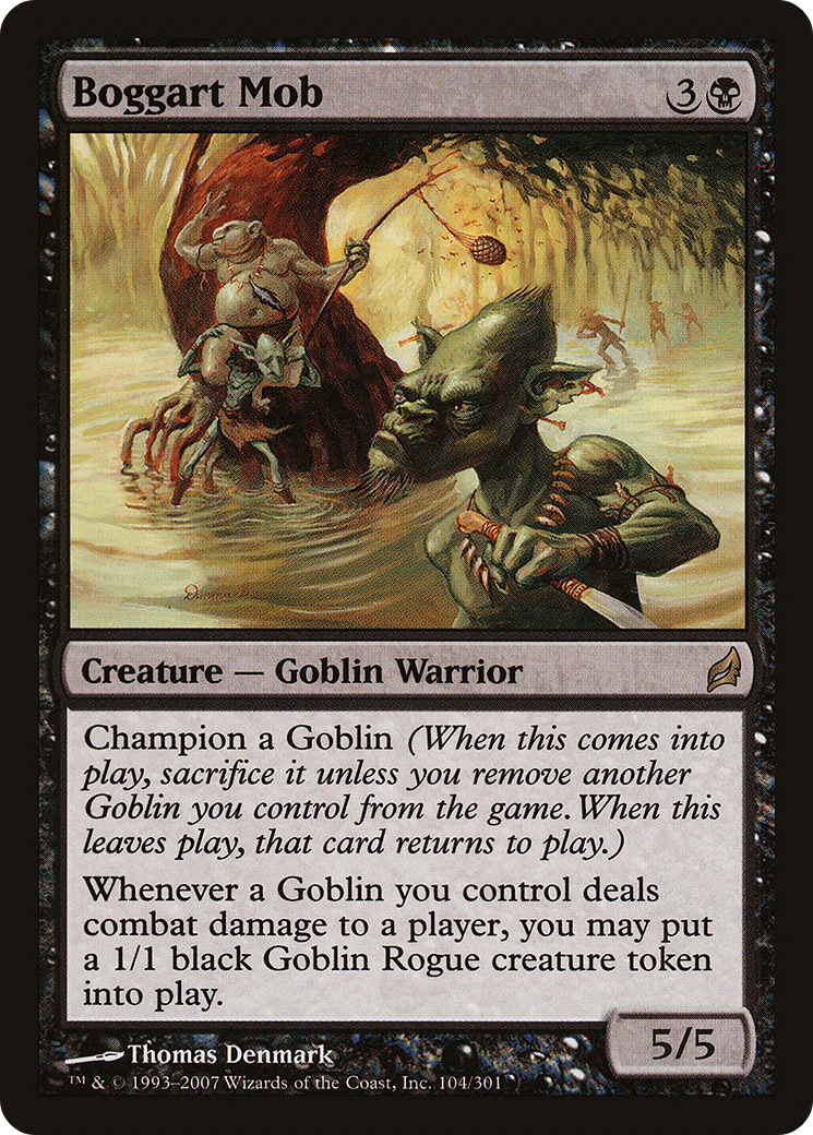 Image of Boggart Mob (LRW-104) - Lorwyn Foil