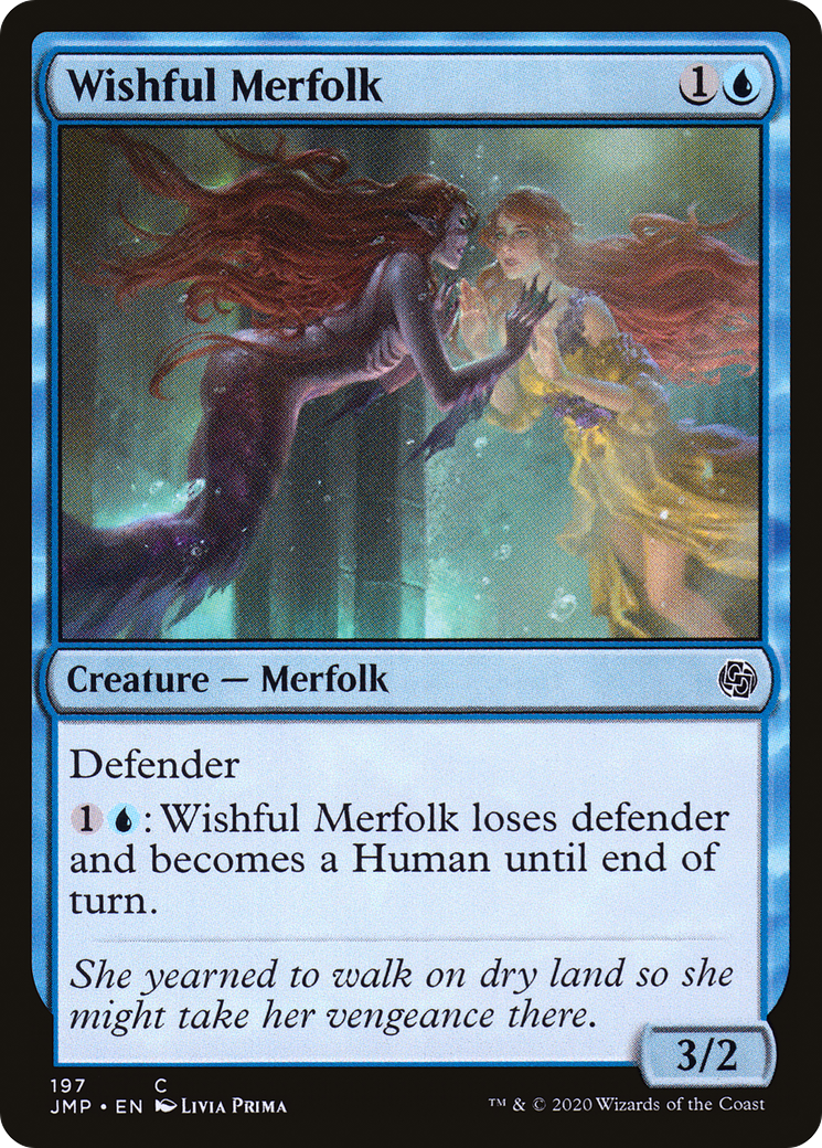 Image of Wishful Merfolk (JMP-197) - Jumpstart
