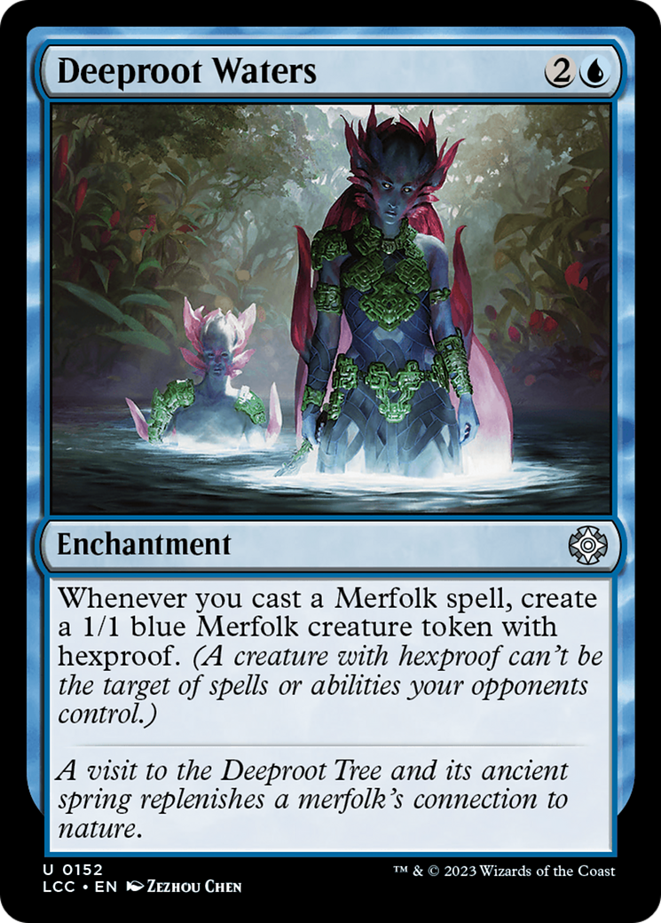 Image of Deeproot Waters (LCC-152) - The Lost Caverns of Ixalan Commander