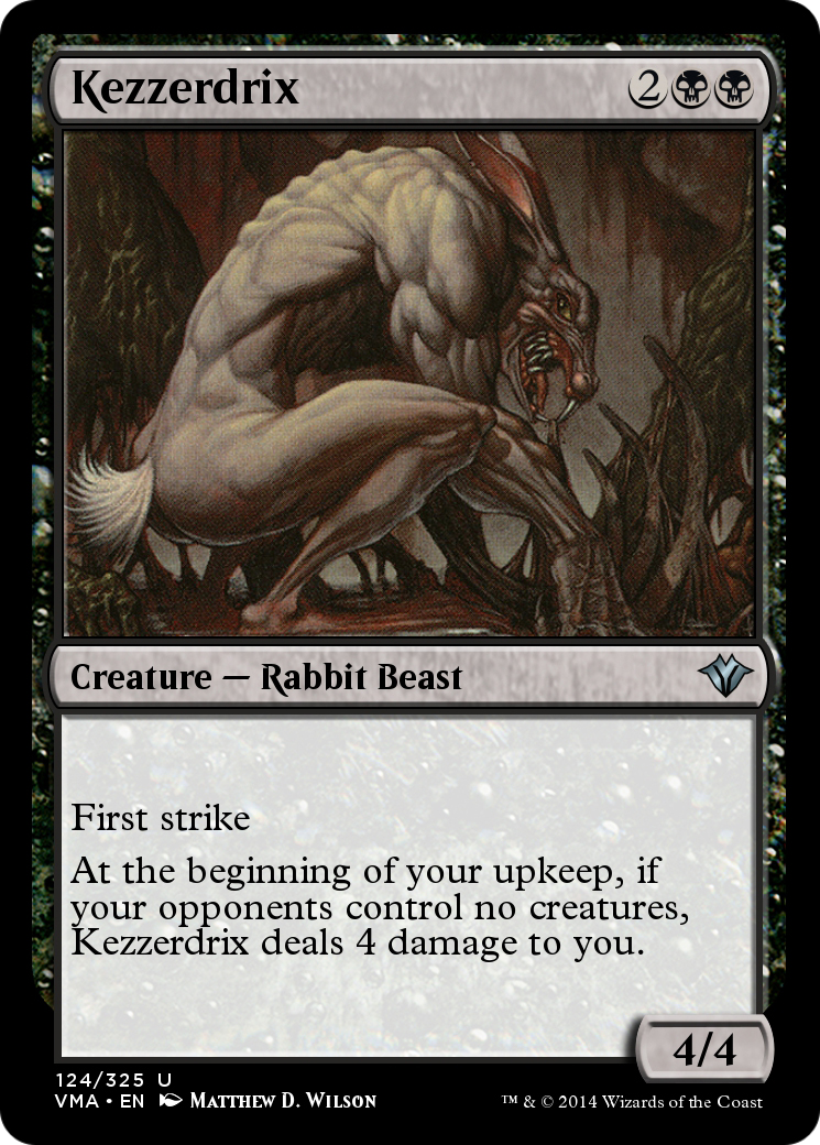 Image of Kezzerdrix (VMA-124) - Vintage Masters