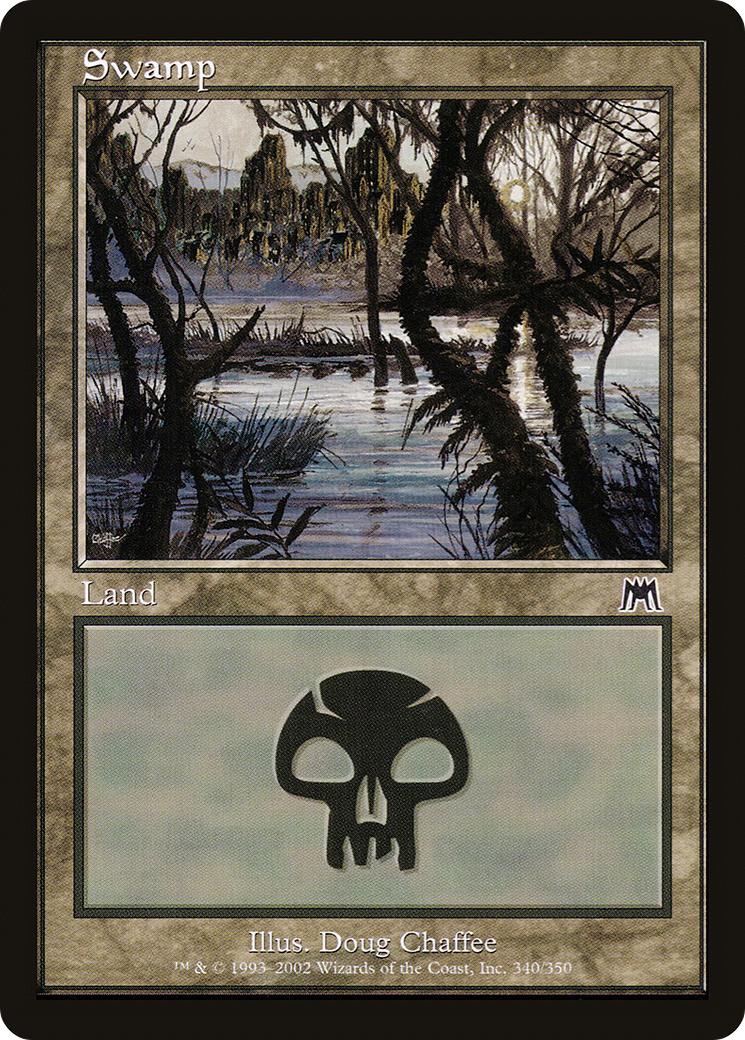 Image of Swamp (340) (ONS-340) - Onslaught Foil