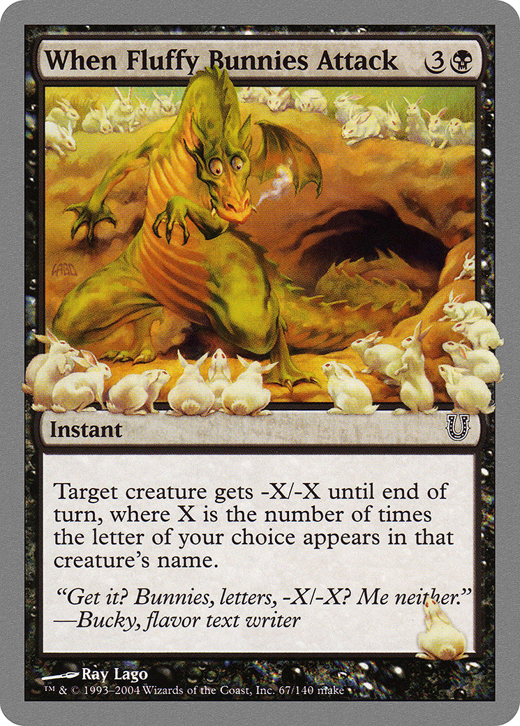 Image of When Fluffy Bunnies Attack (UNH-067) - Unhinged