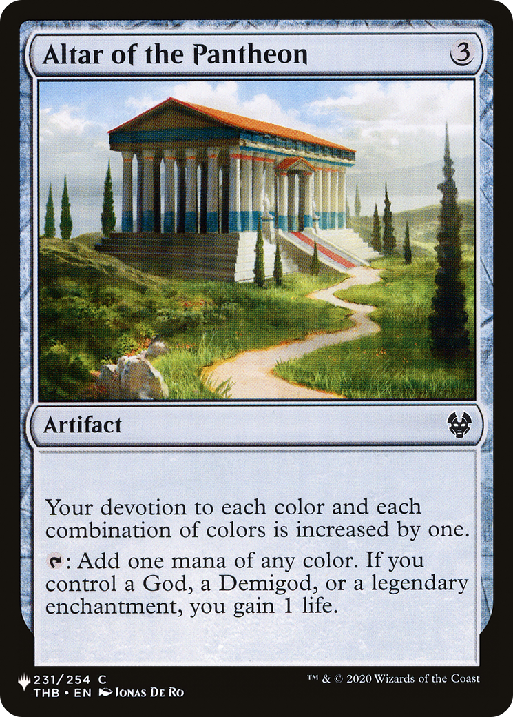 Image of Altar of the Pantheon (LIST-THB-231) - The List