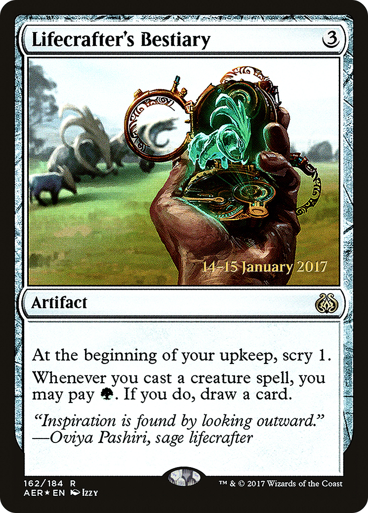 Image of Lifecrafter's Bestiary (PRE-162S) - Aether Revolt Promos Foil