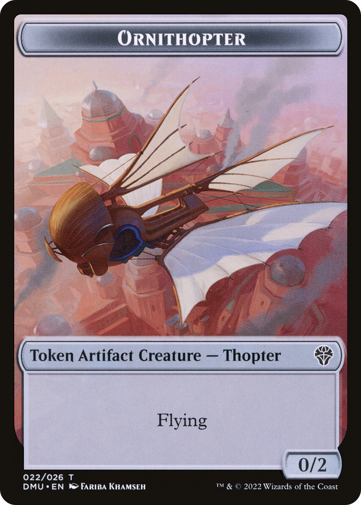 Image of Ornithopter Token (DMU-022) - Dominaria United Tokens