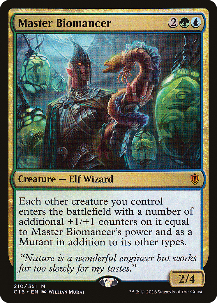 Image of Master Biomancer (C16-210) - Commander 2016