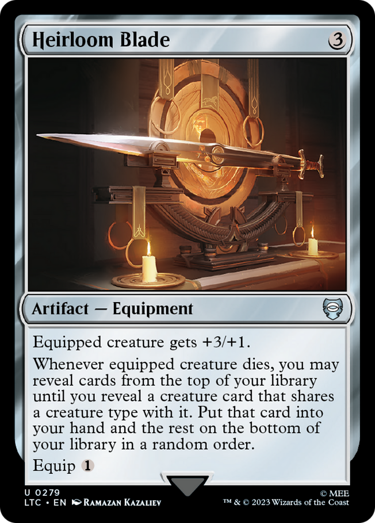 Image of Heirloom Blade (LTC-279) - Tales of Middle-earth Commander