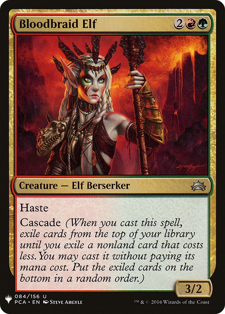 Image of Bloodbraid Elf (LIST-PCA-84) - The List