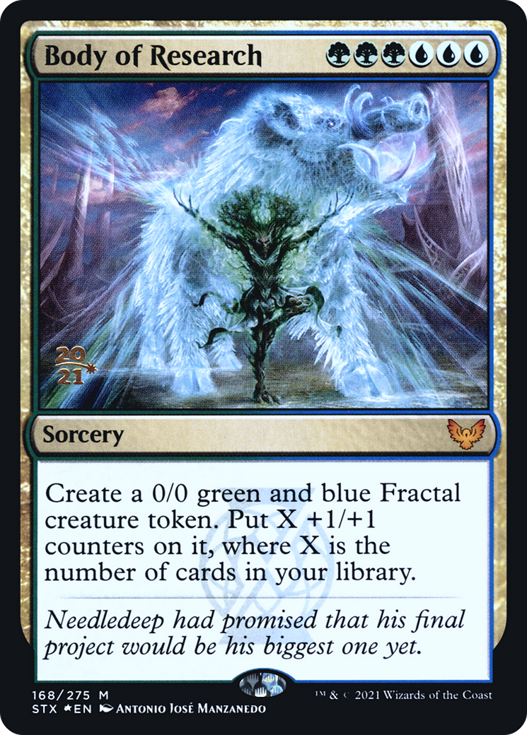 Image of Body of Research (PRE-168) - Strixhaven: School of Mages Promos Foil