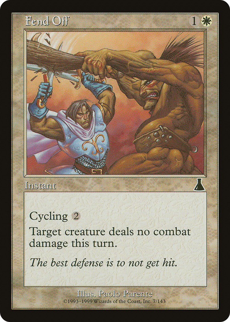 Image of Fend Off (UDS-007) - Urza's Destiny