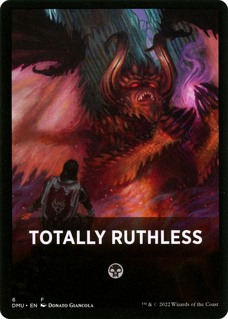 Image of Totally Ruthless (FDMU-006) - Dominaria United Jumpstart Front Cards Foil
