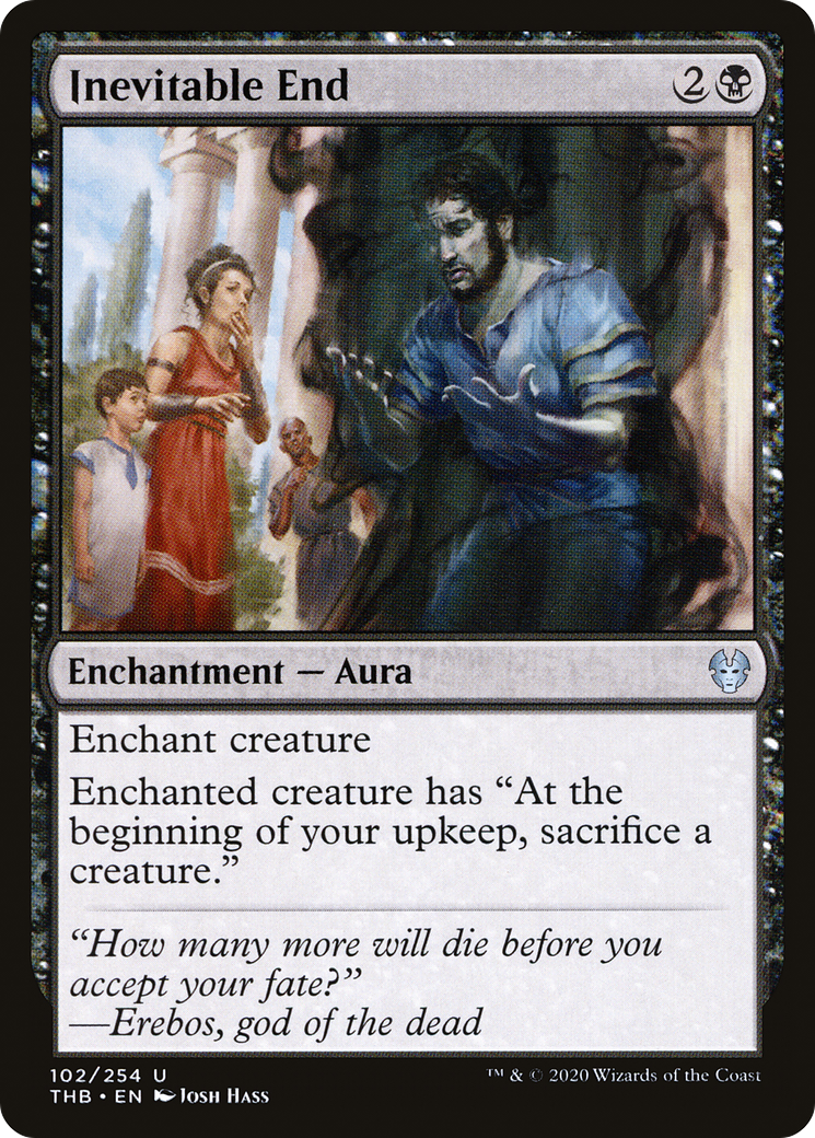 Image of Inevitable End (THB-102) - Theros Beyond Death Foil