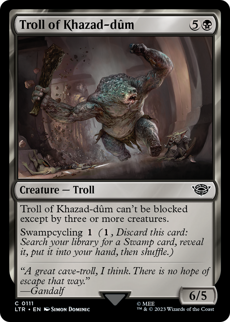 Image of Troll of Khazad-dum (LTR-111) - The Lord of the Rings: Tales of Middle-earth