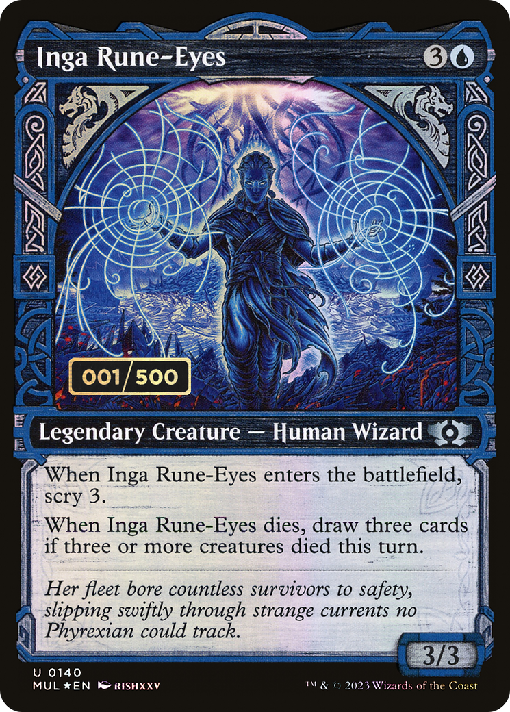 Image of Inga Rune-Eyes (Serial Numbered) (MUL-140) - Multiverse Legends: (Showcase) Foil
