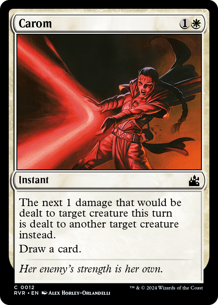 Image of Carom (RVR-012) - Ravnica Remastered Foil