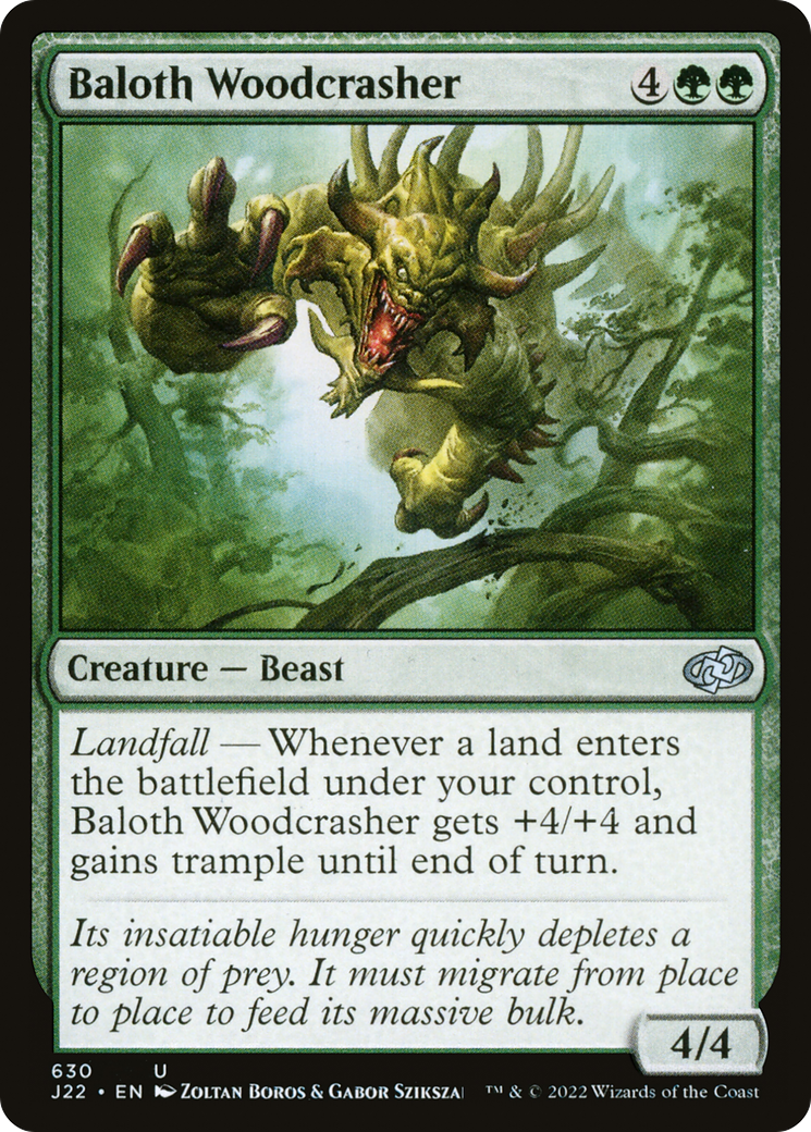 Image of Baloth Woodcrasher (J22-630) - Jumpstart 2022