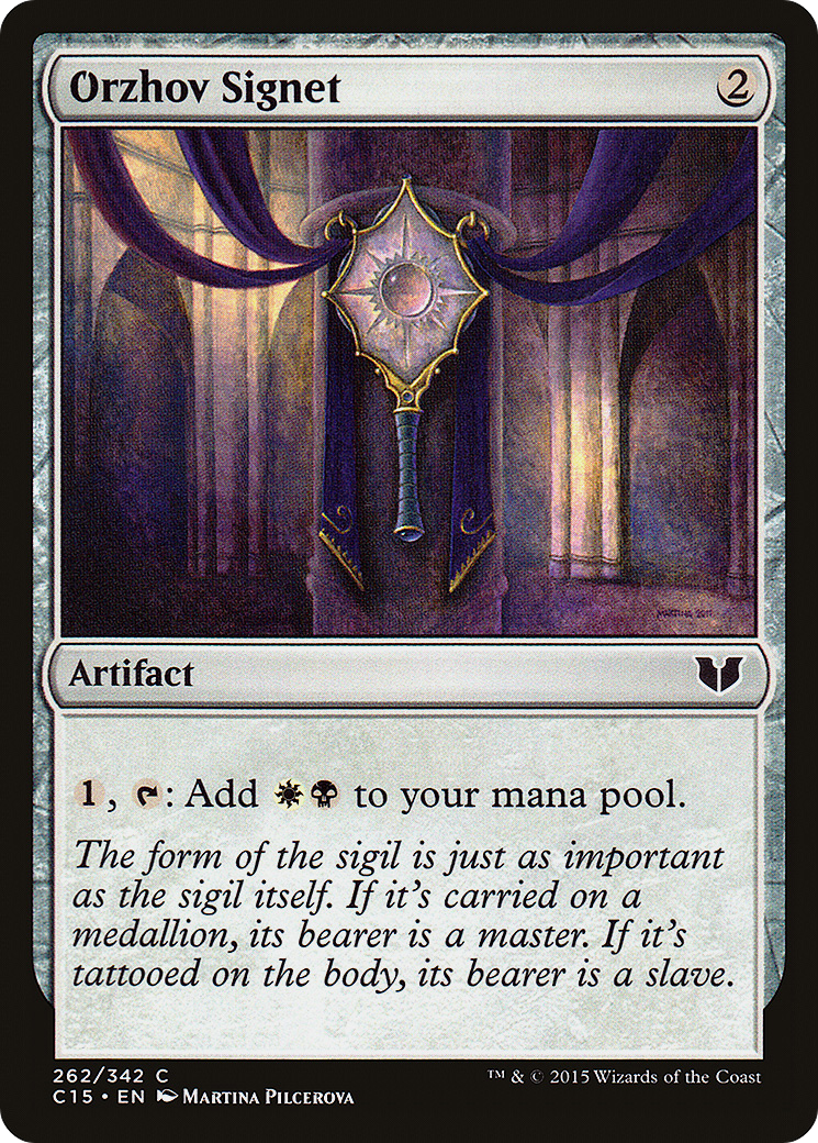 Image of Orzhov Signet (C15-262) - Commander 2015