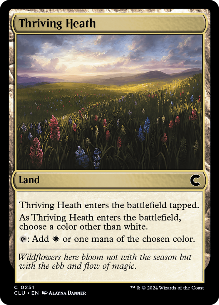 Image of Thriving Heath (CLU-251) - Ravnica: Clue Edition