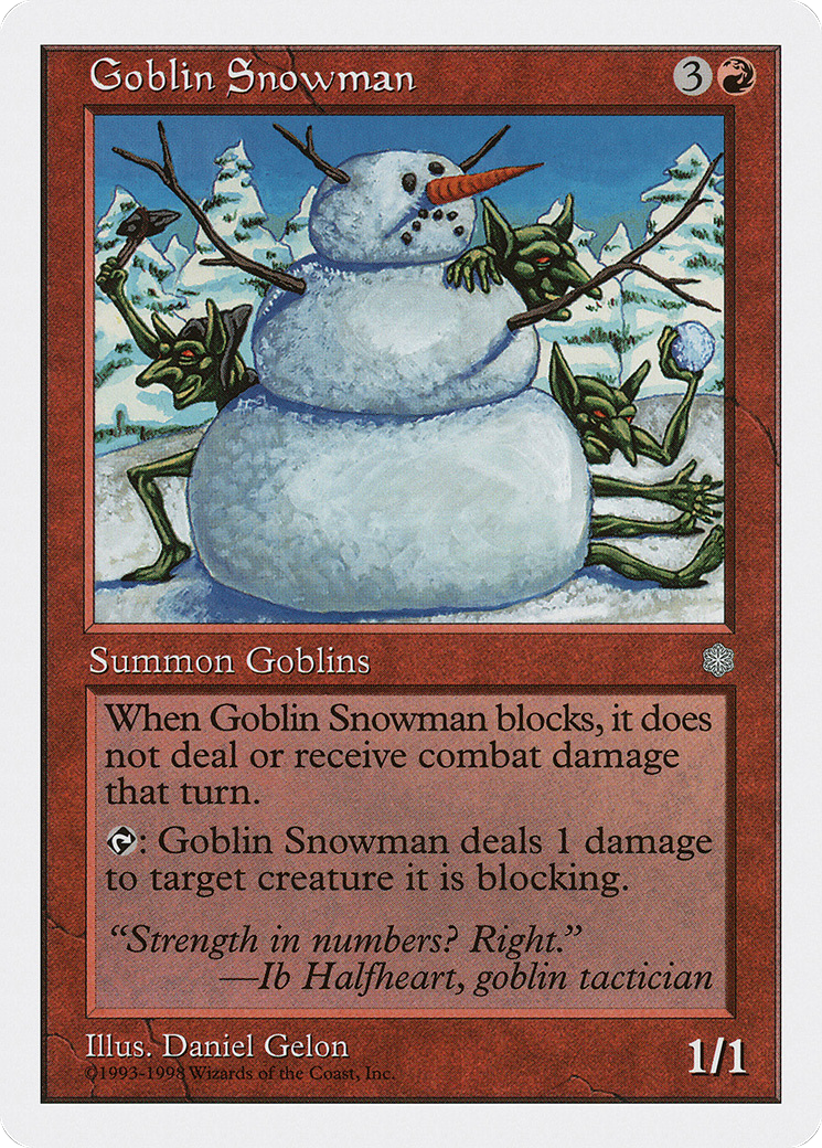 Image of Goblin Snowman (ATH-015) - Anthologies