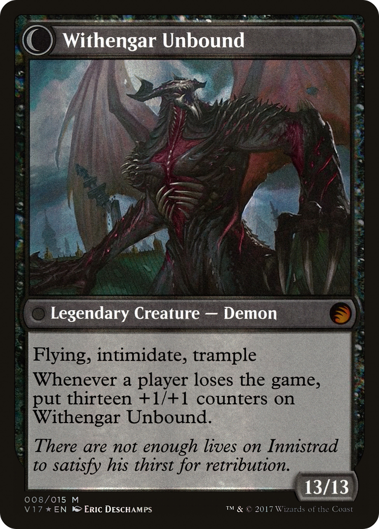 Image of Elbrus, the Binding Blade (V17-008) - From the Vault: Transform: (Double Faced Transform) Foil
