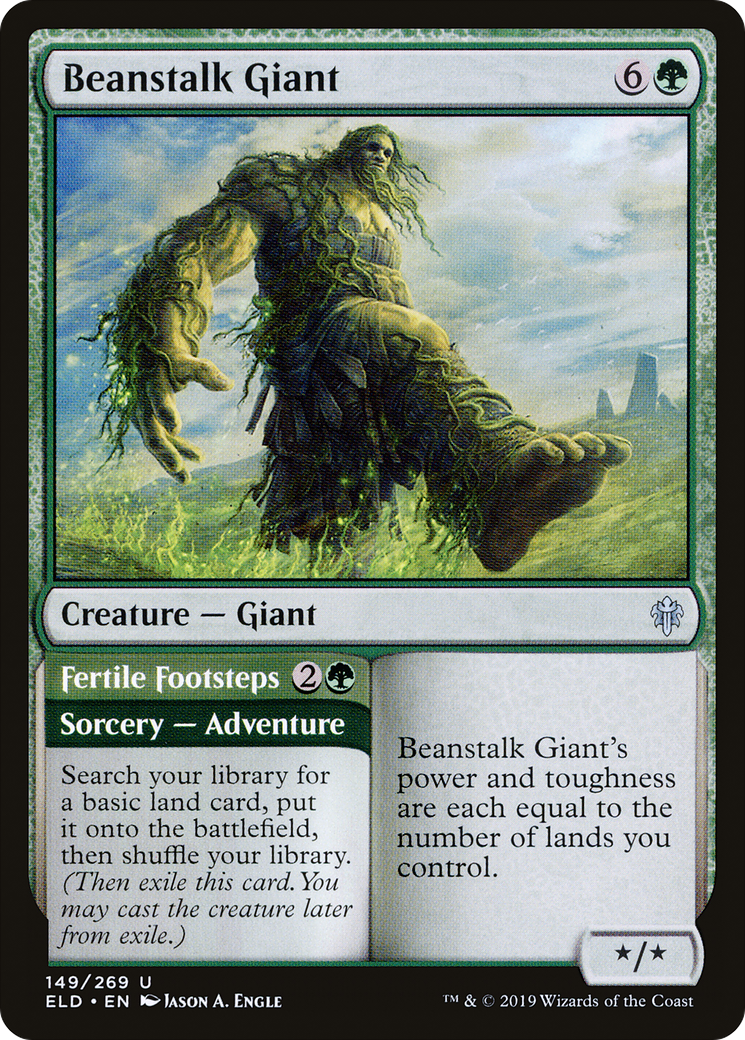 Image of Beanstalk Giant (ELD-149) - Throne of Eldraine Foil