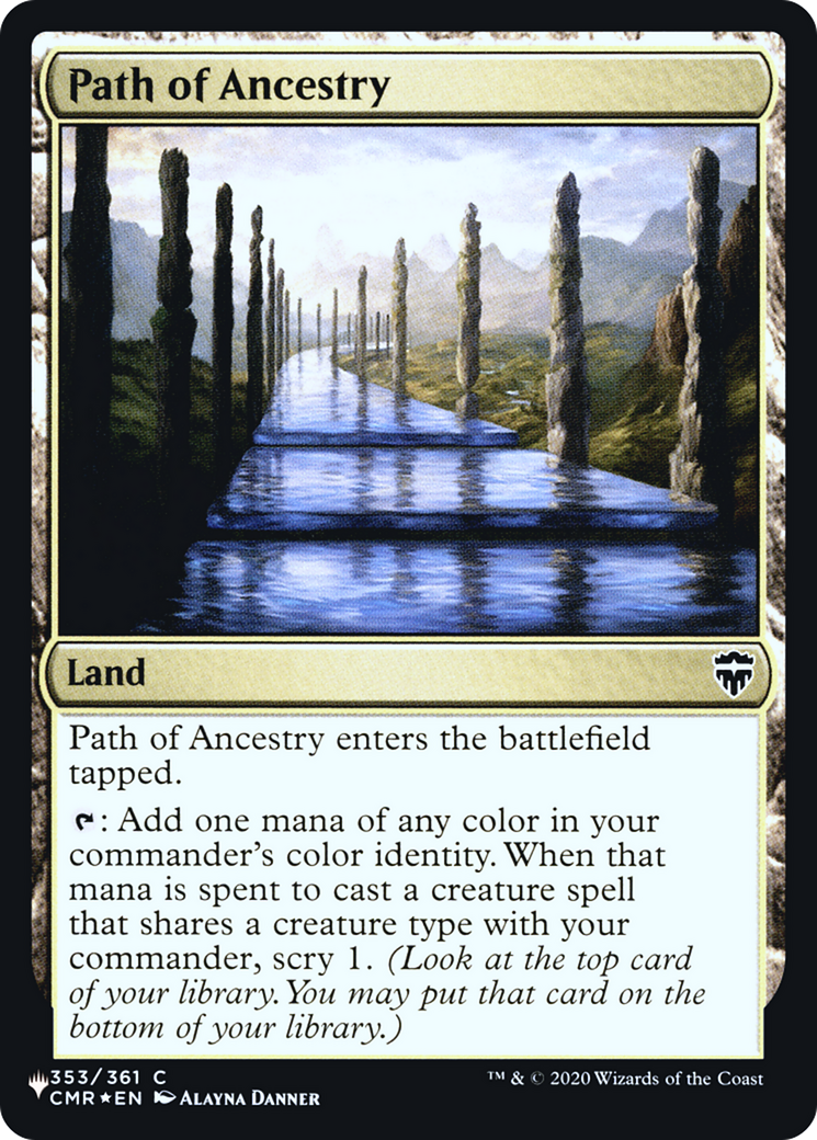 Image of Path of Ancestry (CMR) (LIST-CMR-353) - The List Foil