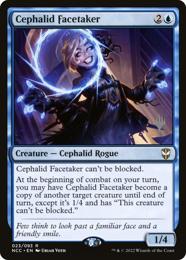 Image of Cephalid Facetaker (PPSNC-023) - New Capenna Commander Promos Foil