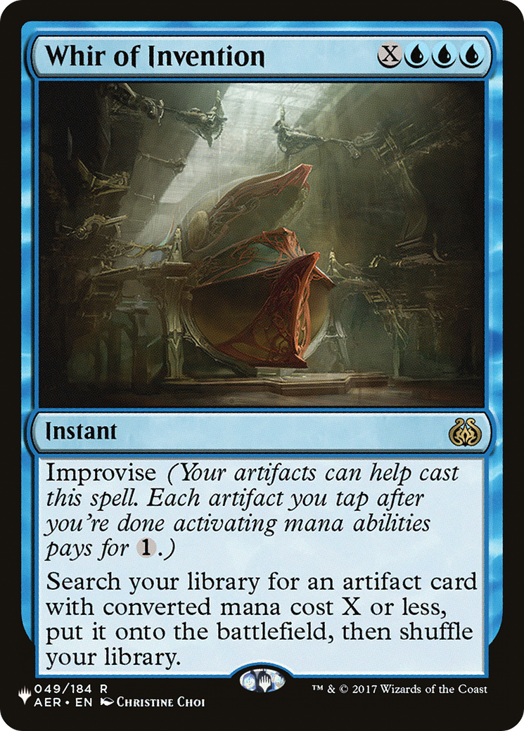 Image of Whir of Invention (PLST-AER-49) - The List