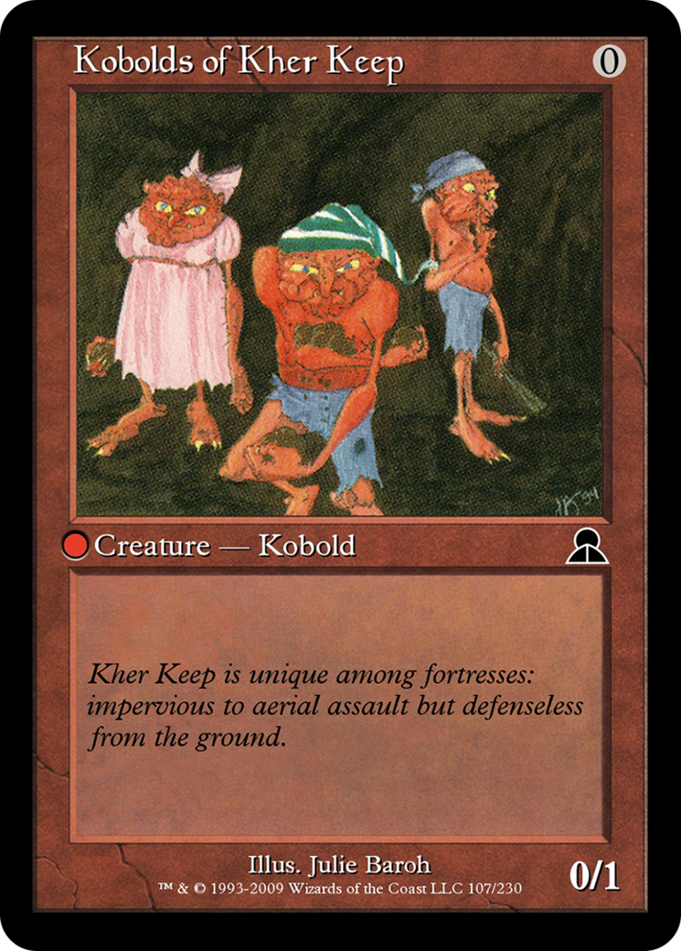 Image of Kobolds of Kher Keep (ME3-107) - Masters Edition III Foil