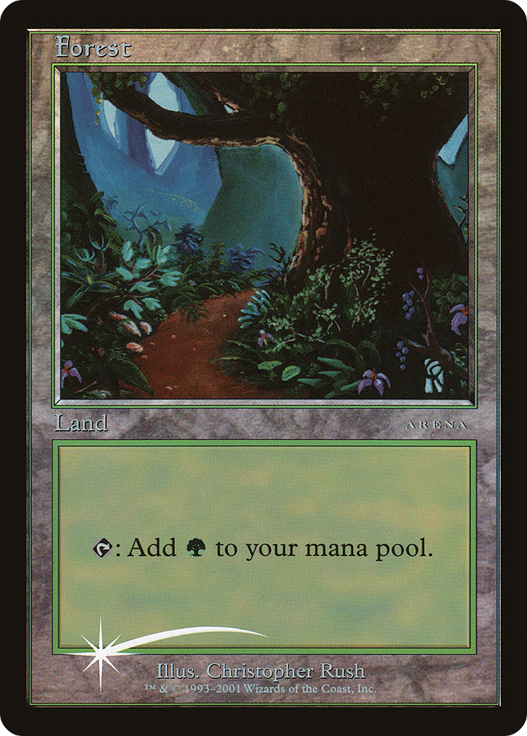 Image of Forest (2001 Beta) (ARENA-) - Arena League 2001 Foil