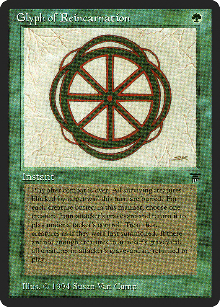 Image of Glyph of Reincarnation (LEG-) - Legends