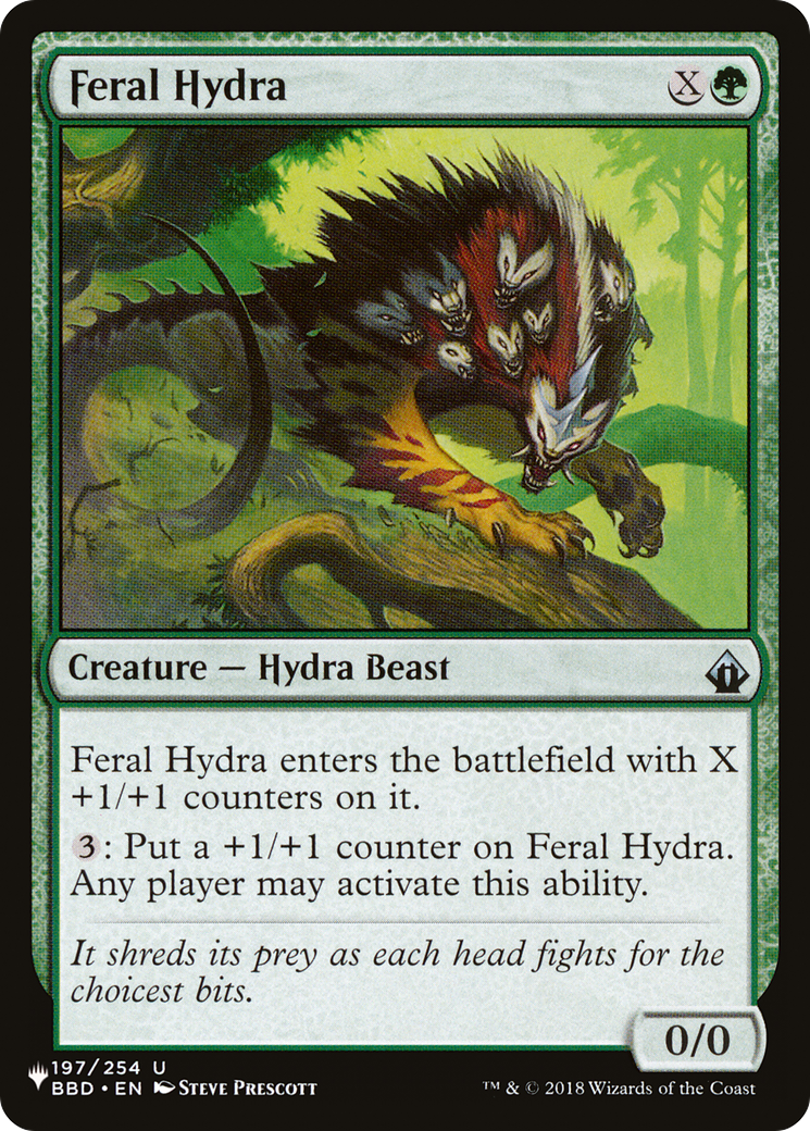 Image of Feral Hydra (LIST-BBD-197) - The List