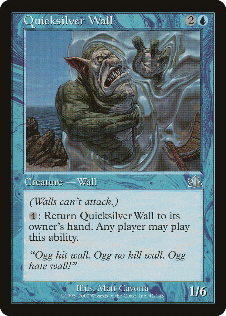 Image of Quicksilver Wall (PCY-041) - Prophecy
