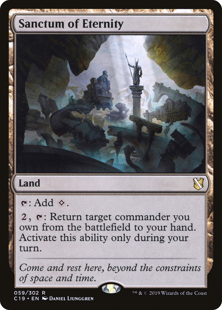 Image of Sanctum of Eternity (C19-059) - Commander 2019