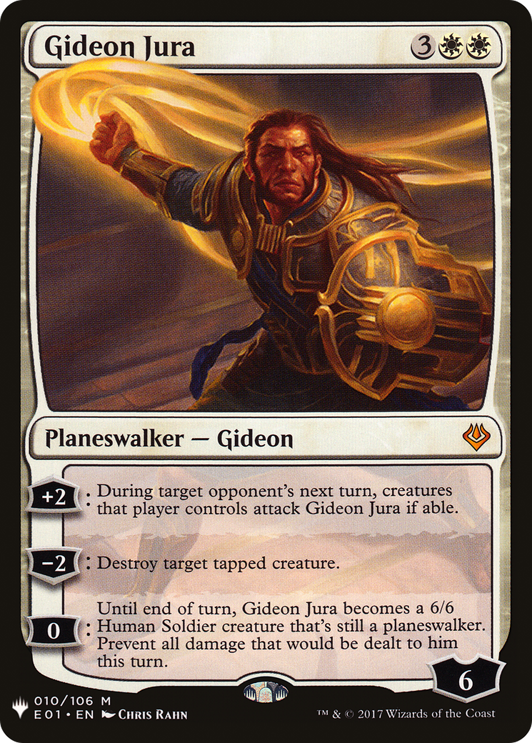 Image of Gideon Jura (LIST-E01-10) - The List