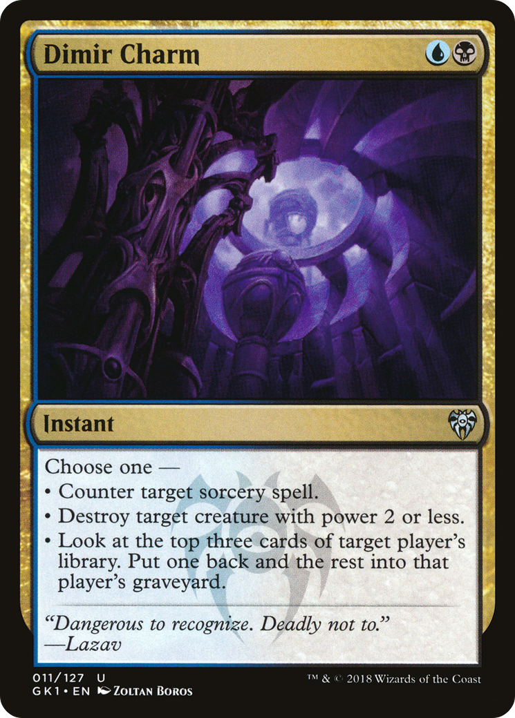 Image of Dimir Charm (GR1-011) - GRN Guild Kit