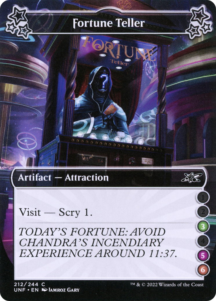 Image of Fortune Teller (3-5-6) (UNF-212) - Unfinity