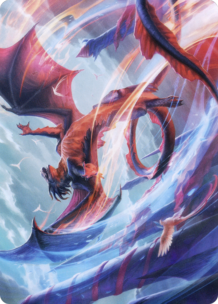 Image of Galazeth Prismari // Galazeth Prismari (ASTX-058) - Strixhaven Art Series (Borderless) Foil