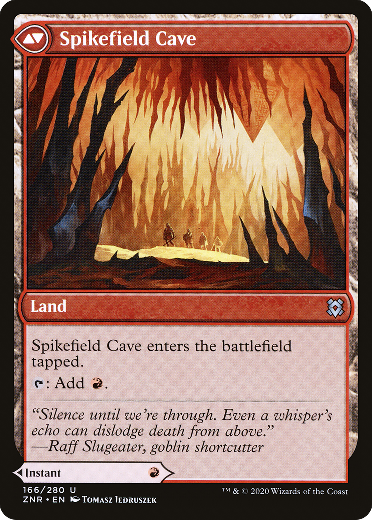 Image of Spikefield Hazard (ZNR-166) - Zendikar Rising