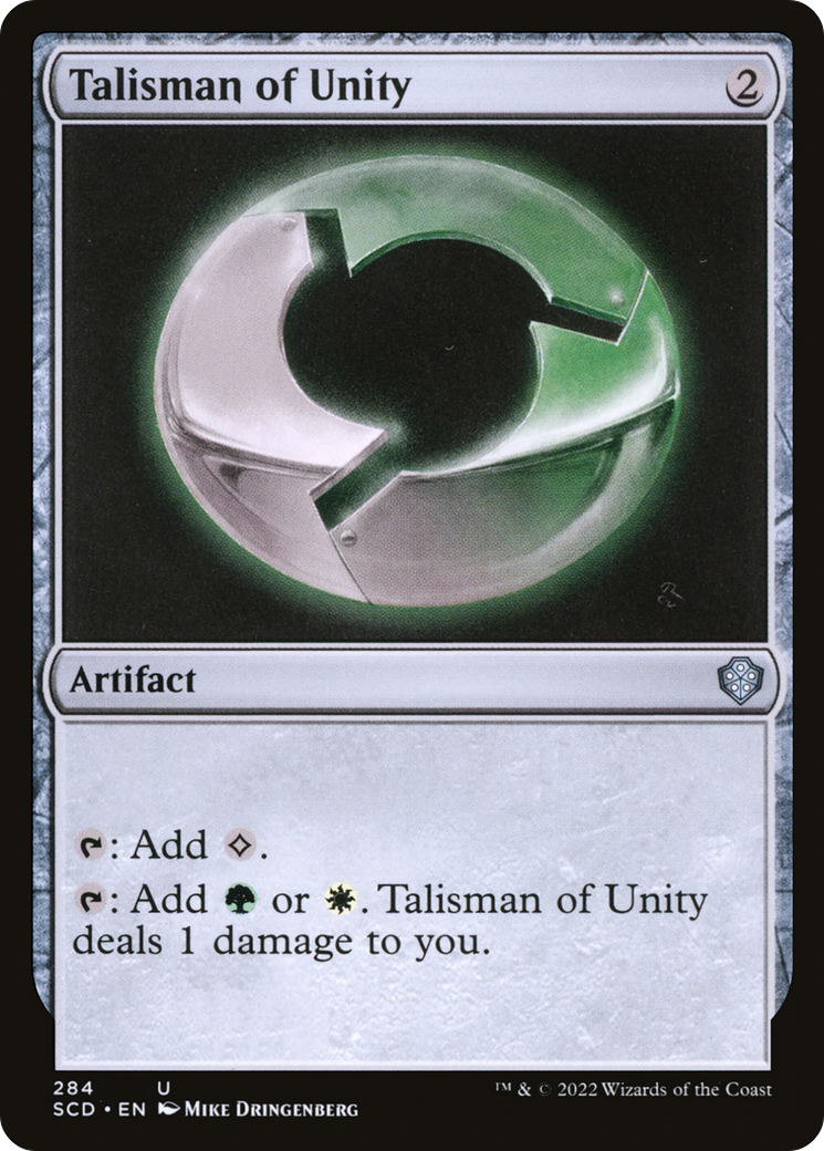 Image of Talisman of Unity (SCD-284) - Starter Commander Decks
