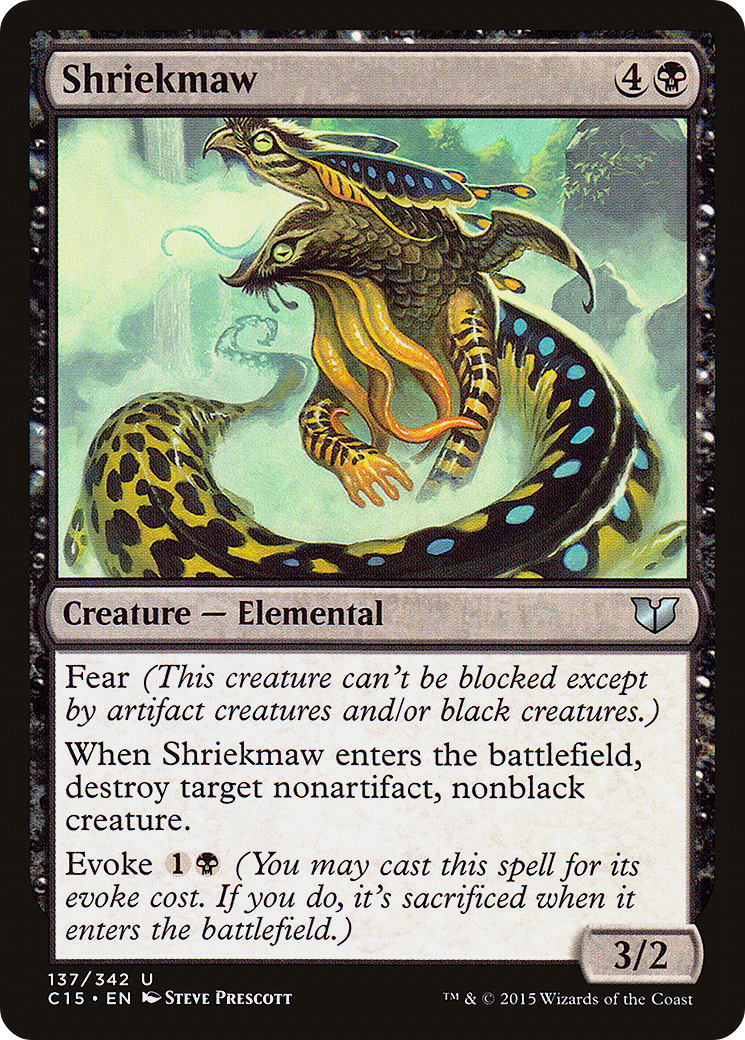 Image of Shriekmaw (C15-137) - Commander 2015